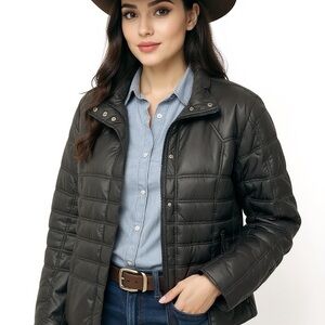 Women's Roper Down Filled Quilted Jacket size 3XL